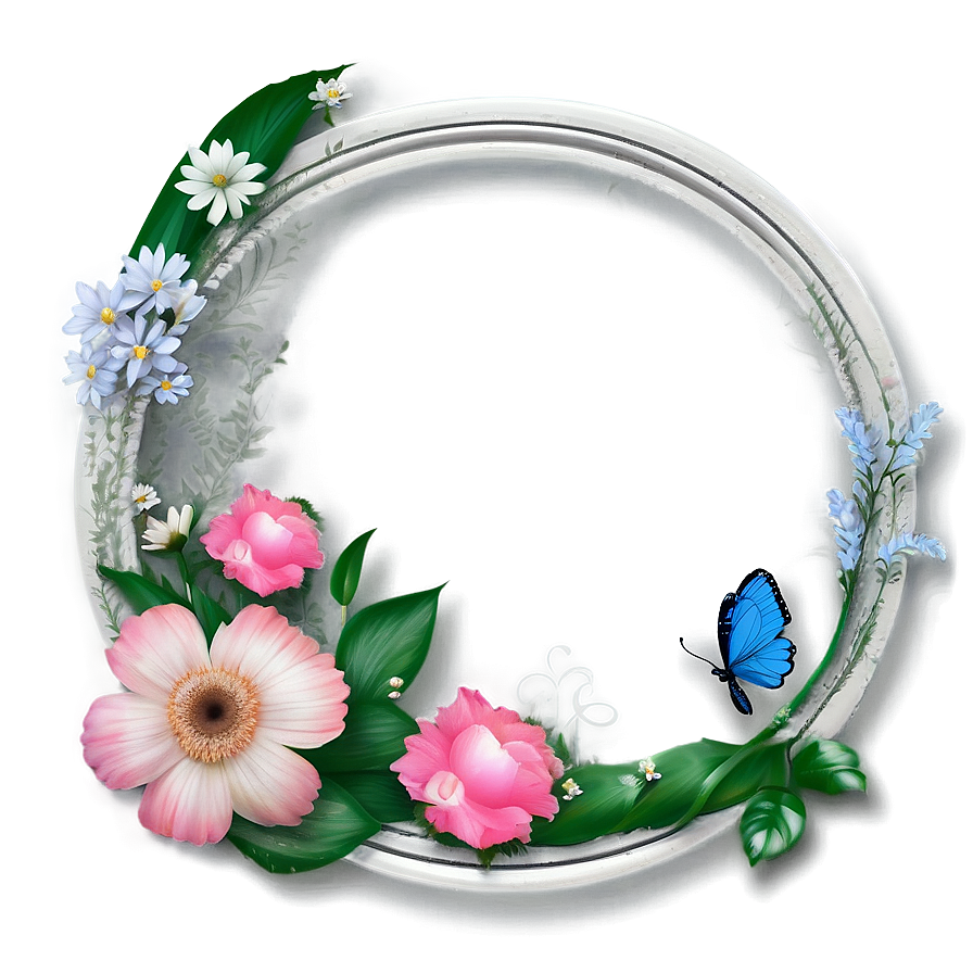 Spring Cute Frame Png Imf15