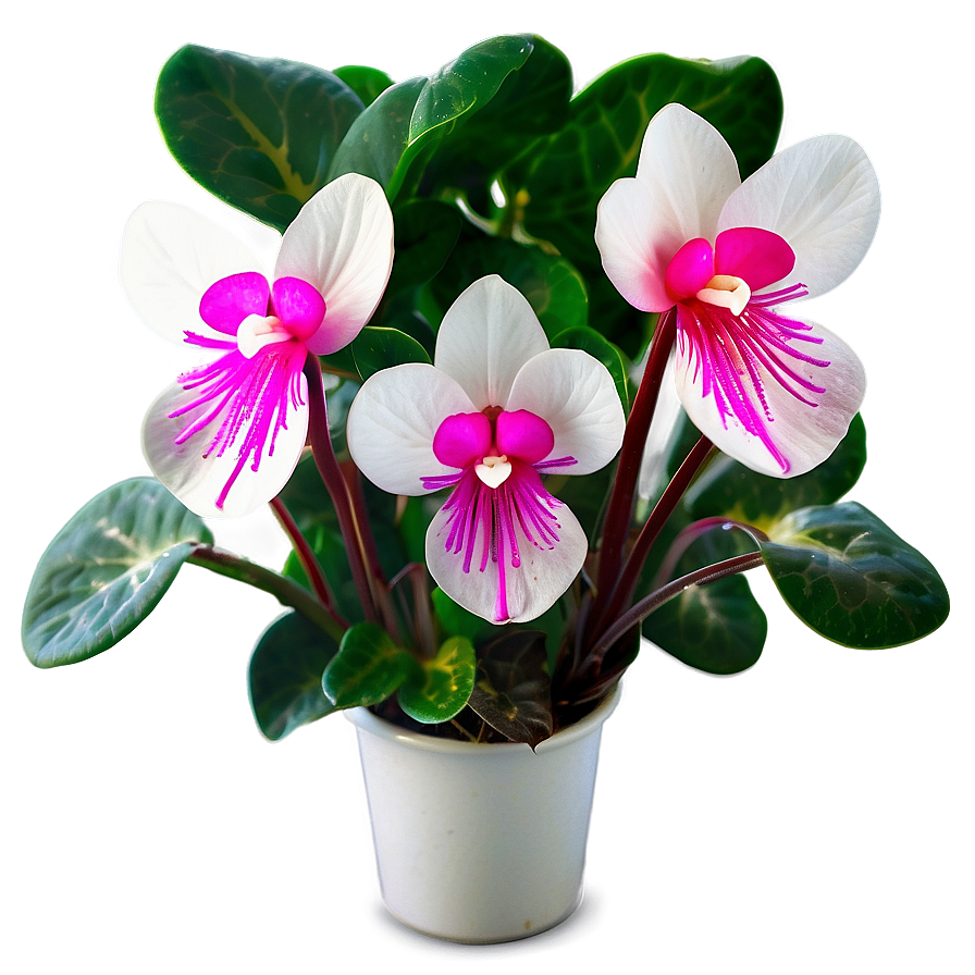 Spring Cyclamen Flower Png Tfo