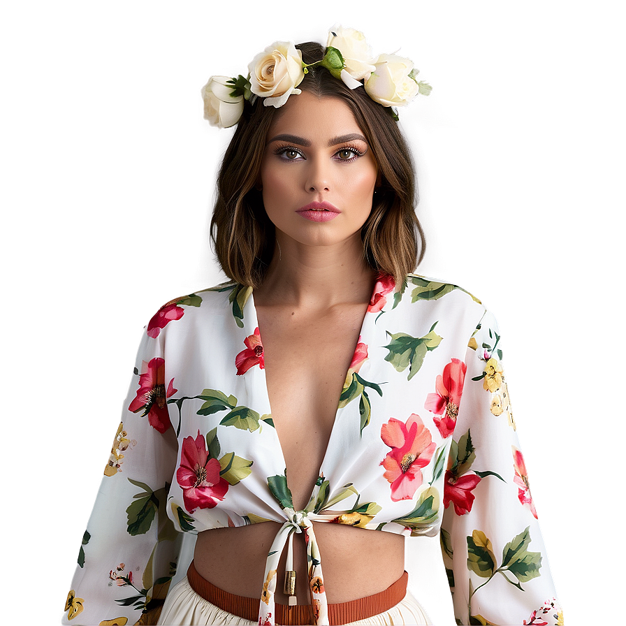 Spring Fashion Blooms PNG ewp59 PNG with transparent background