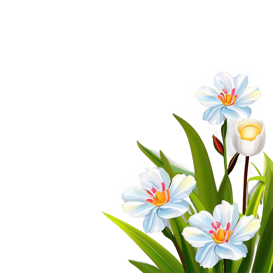 Spring Flower Arrangement Png Vql10