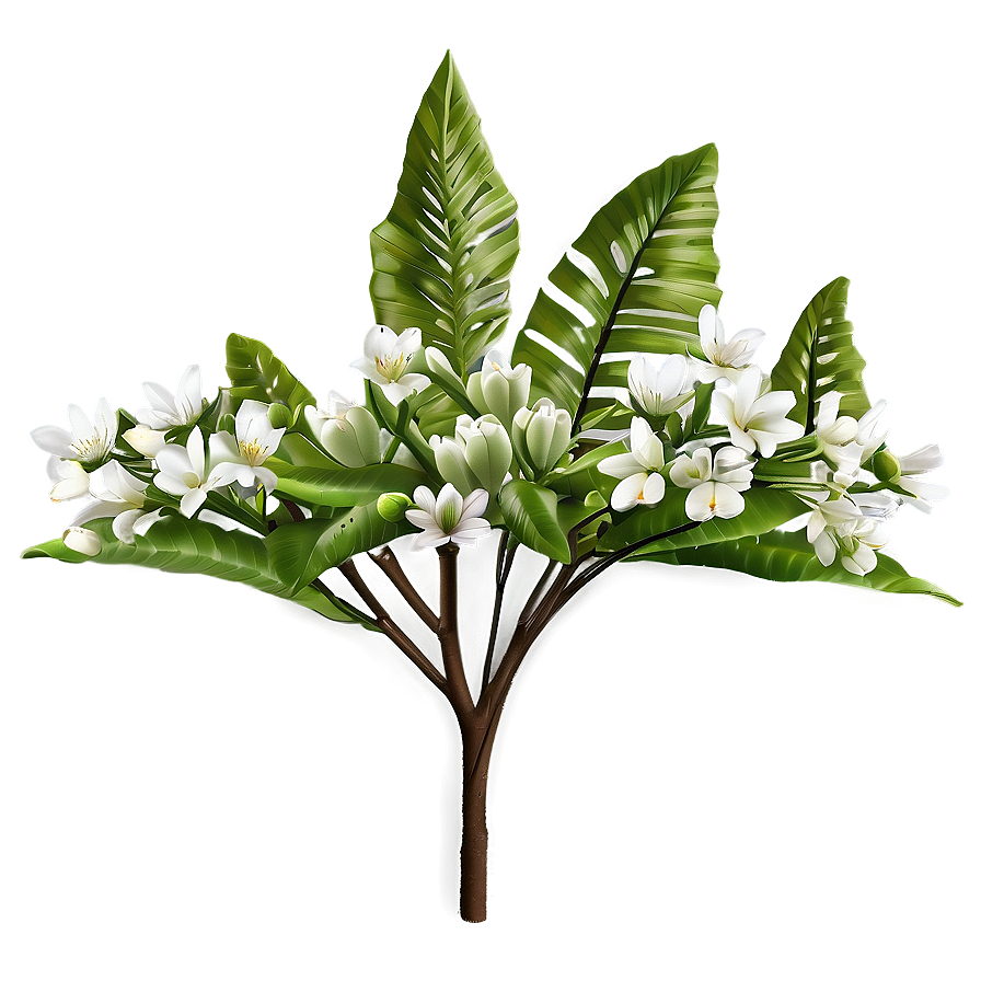 Spring Flower Bush Png Hyb47