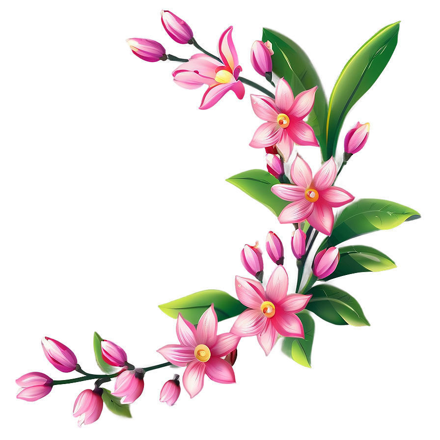 Spring Flower Clipart PNG 05252024 PNG image with a transparent background, free high-resolution download