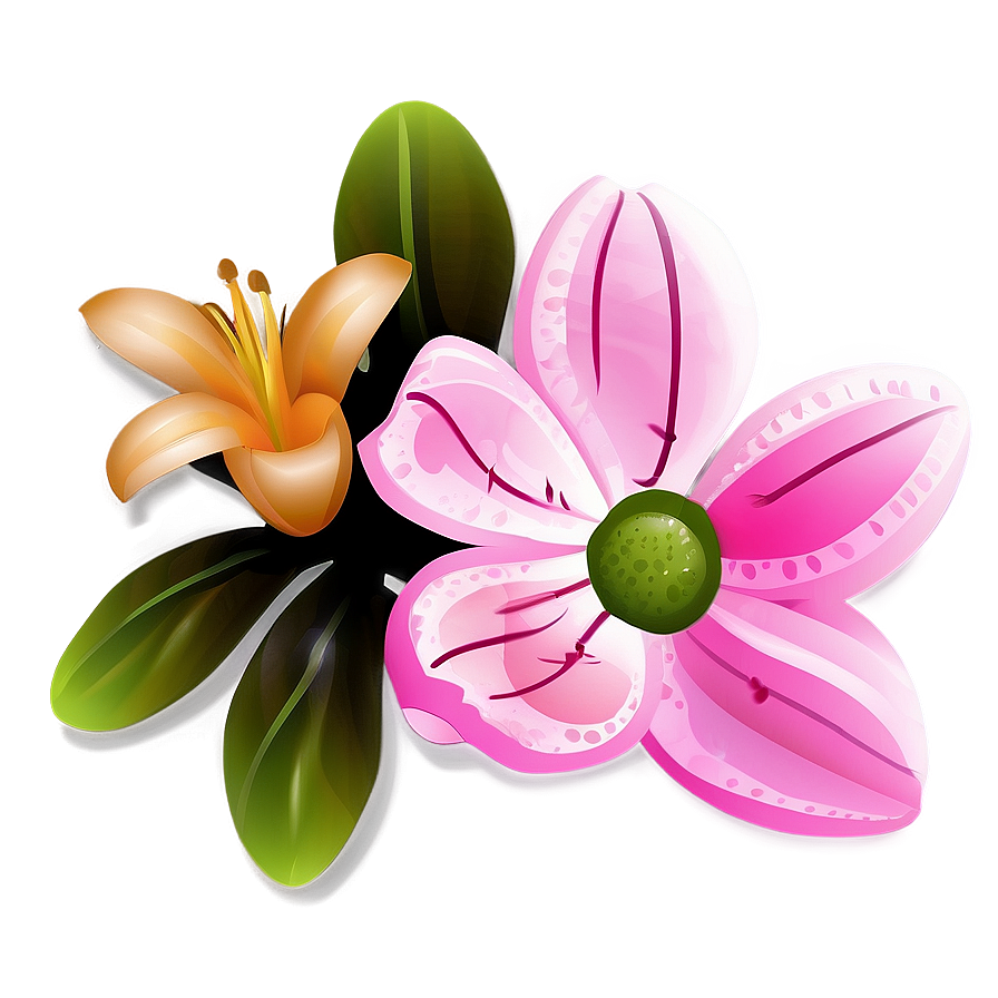 Spring Flower Clipart PNG uqm PNG image with a transparent background, free high-resolution download