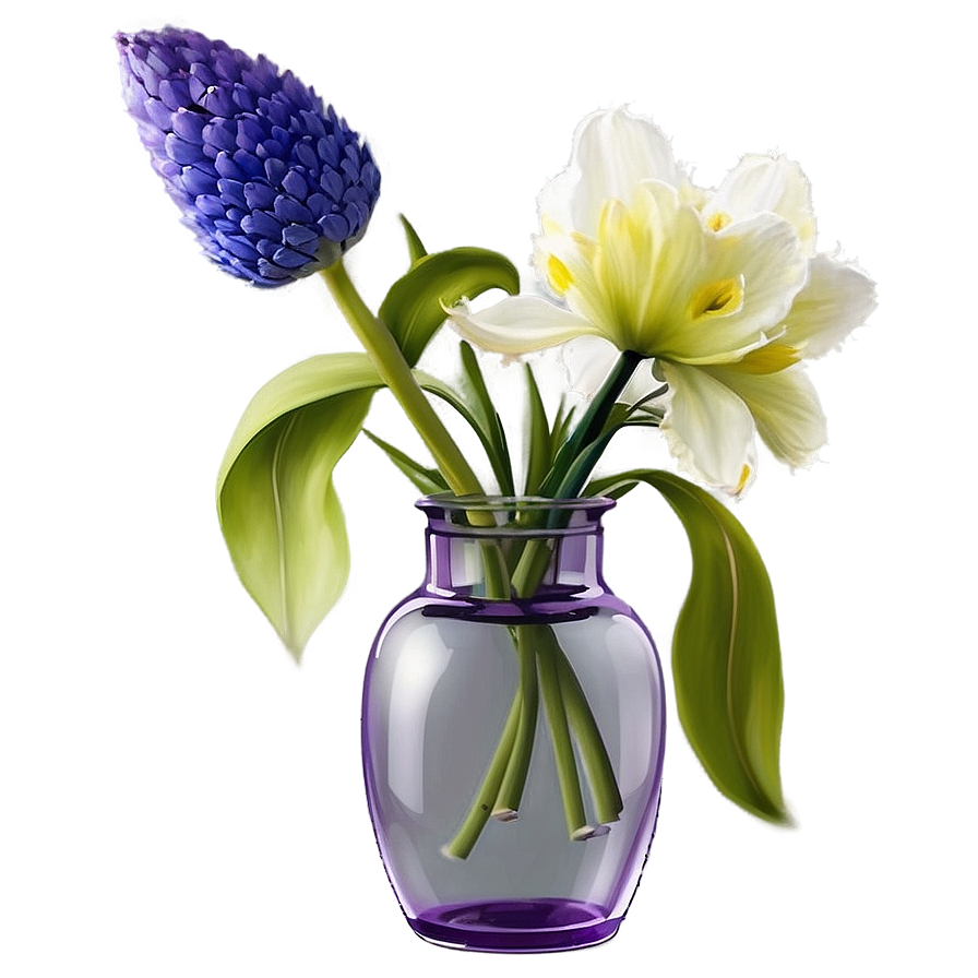 Spring Flowers In Vase Png 3