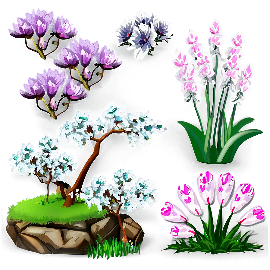 Spring Landscape PNG 05212024 PNG with transparent background