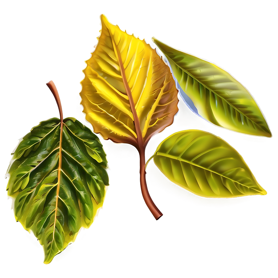 Spring Leaves PNG ose49 PNG with transparent background