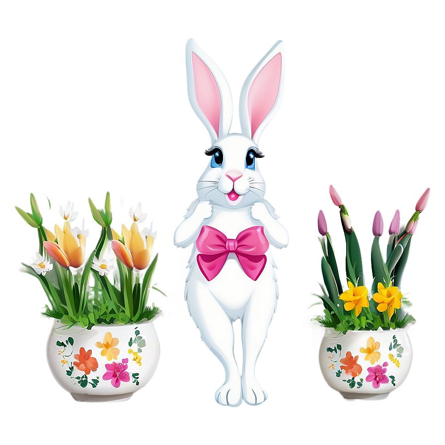 Spring Rabbit Png Icl