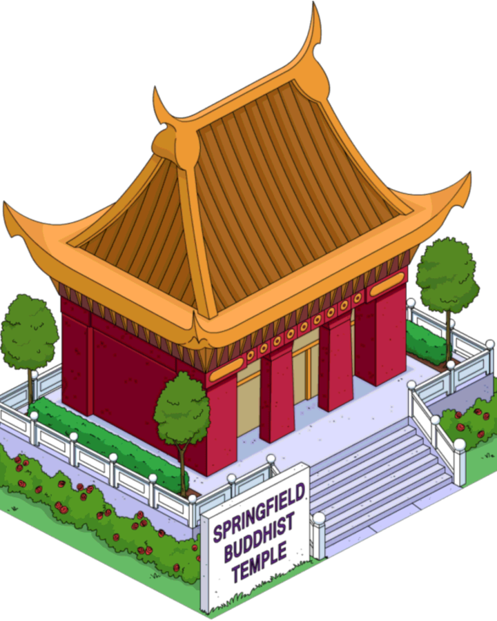 Springfield Buddhist Temple Illustration