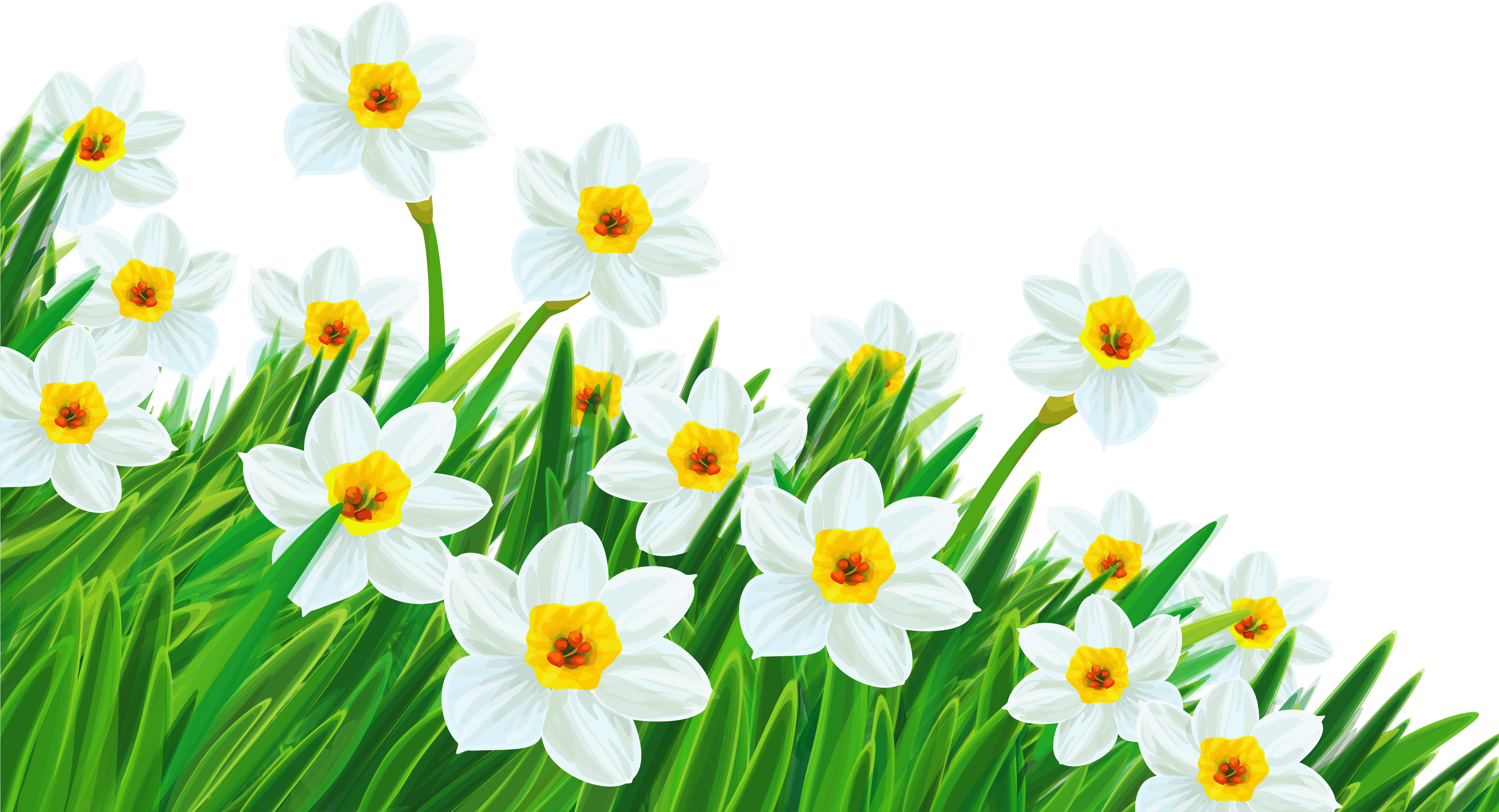 Spring Grass With Flowers Png Transparent Background - Transparent Background Spring Flowers Clipart, Png Download PNG with transparent background