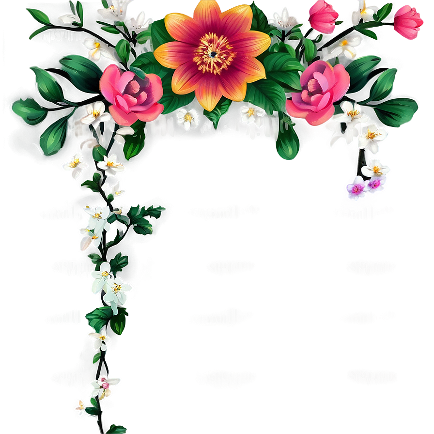 Springtime Floral Mix Png 06272024