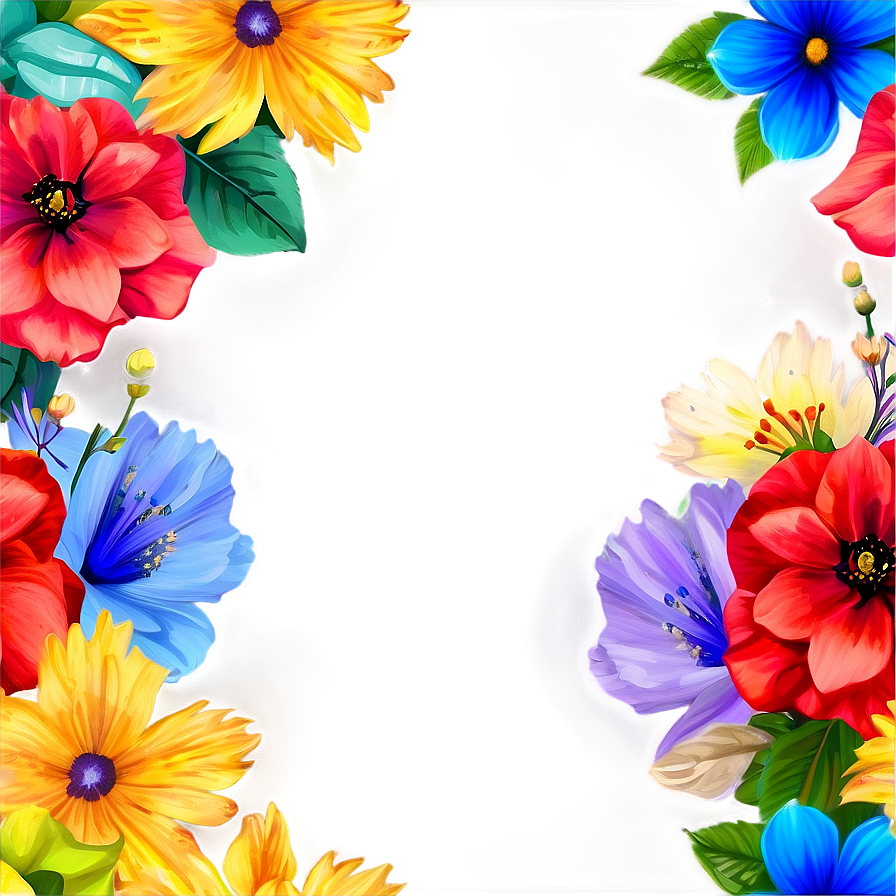 Springtime Floral Mix Png Agv87