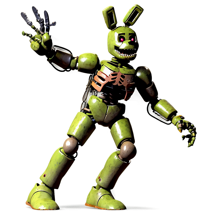 Springtrap Action Pose Png 24