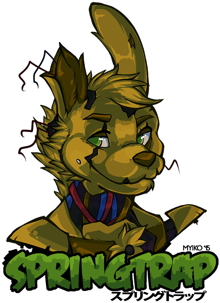 Springtrap - Fnaf Springtrap Fan Art, HD Png Download PNG with transparent background