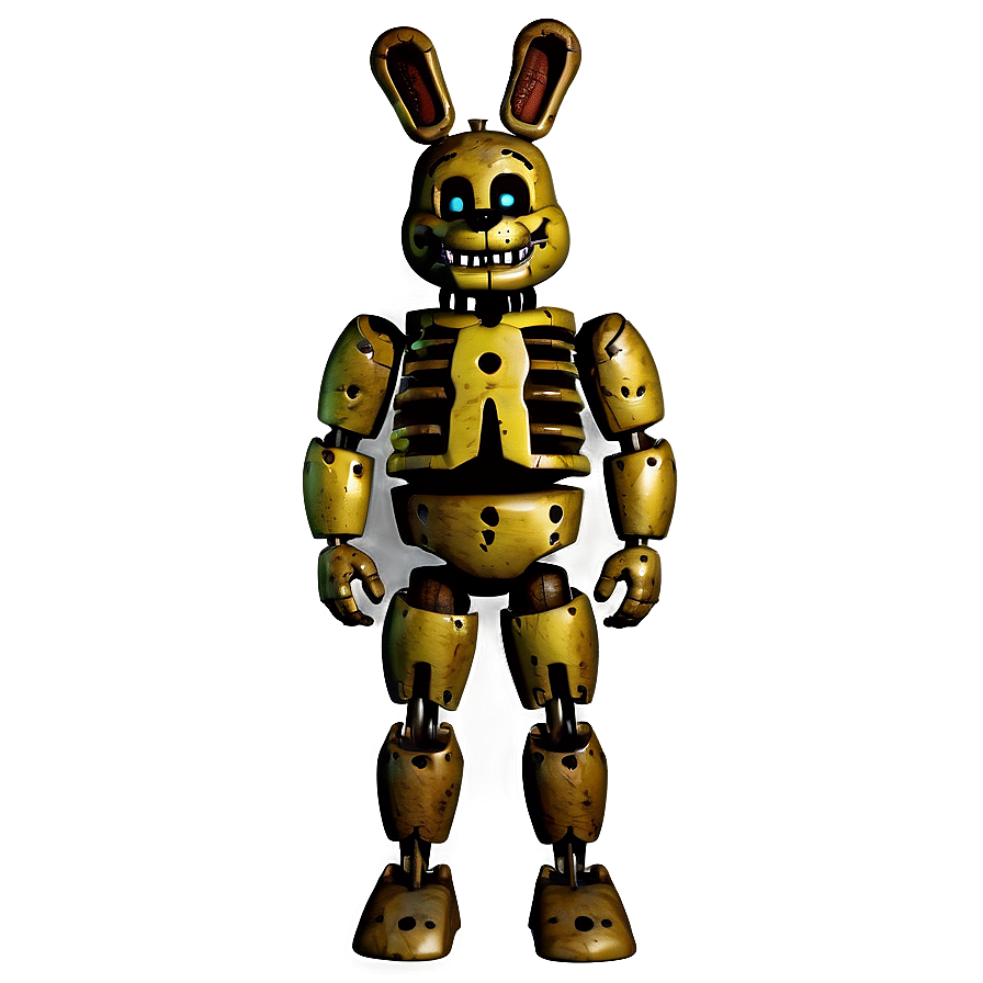 Springtrap Character Art PNG 05252024 PNG with transparent background