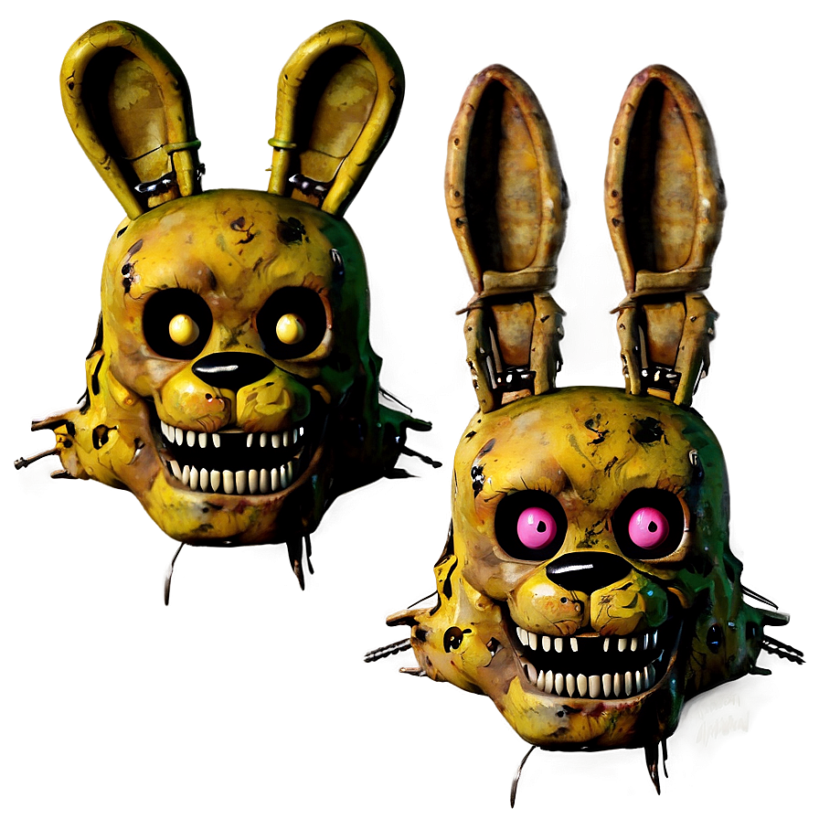 Springtrap Character Art PNG eoe PNG with transparent background