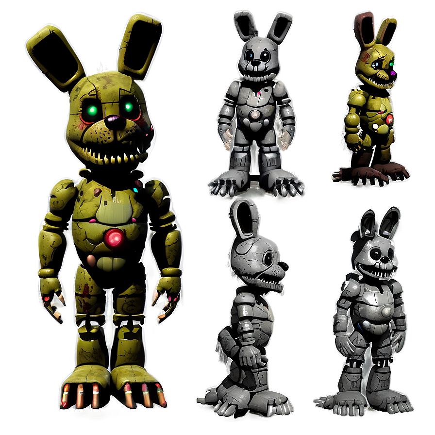 Springtrap Character Study Png Cbj