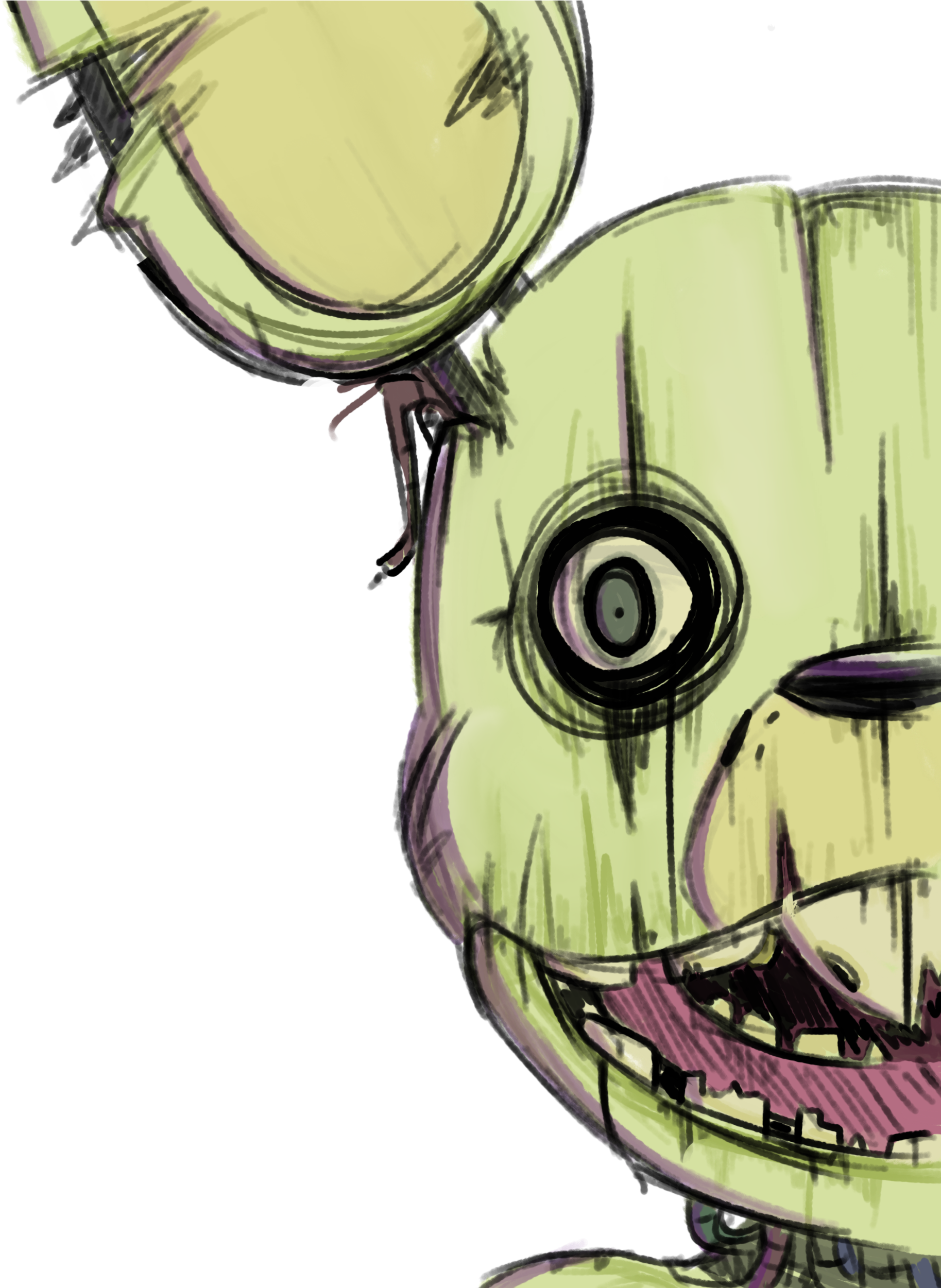 My Name Is Springtrap - Illustration, HD Png Download PNG with transparent background