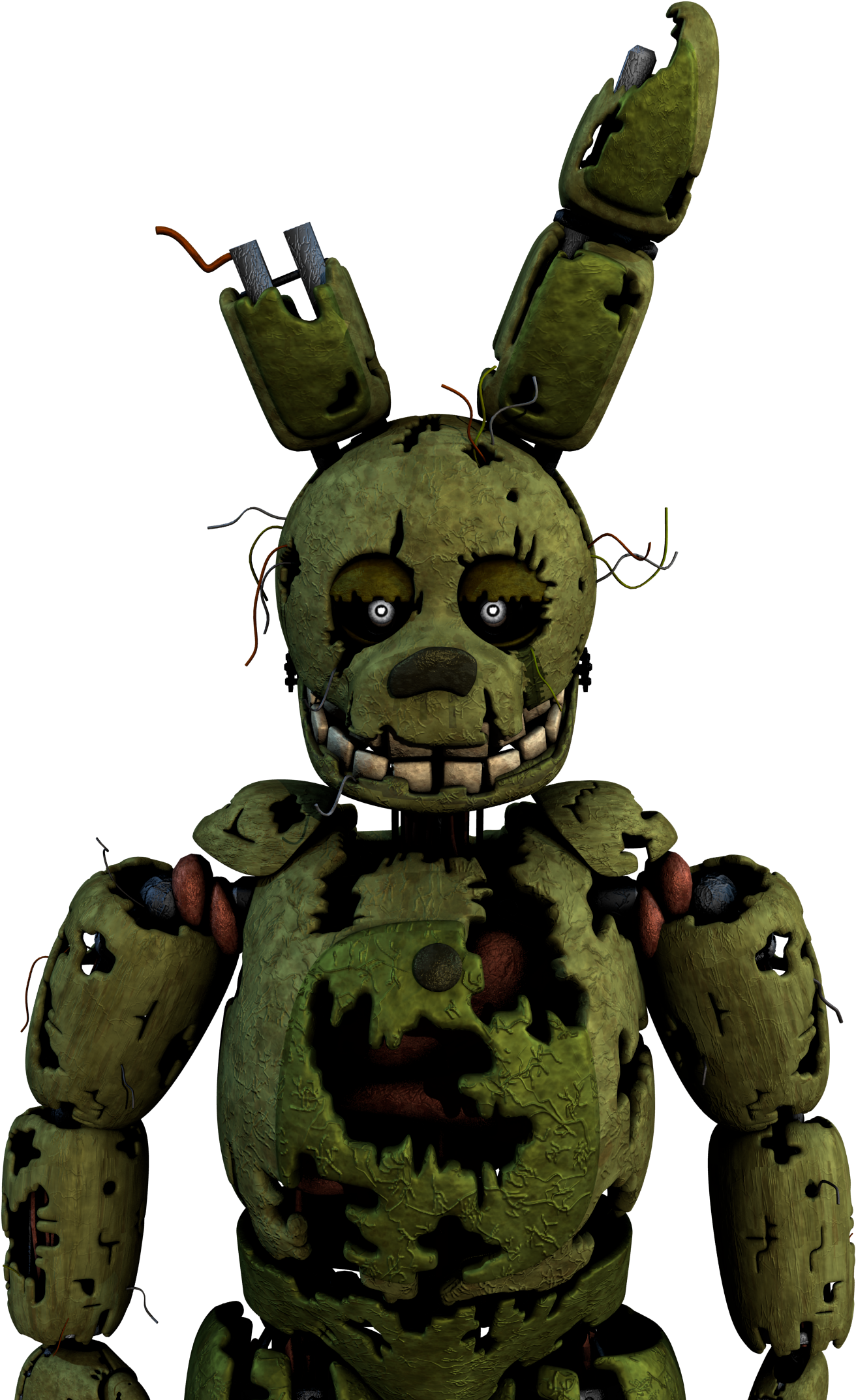 Fnaf 3 Withered Springtrap Jumpscare, HD Png Download PNG with transparent background