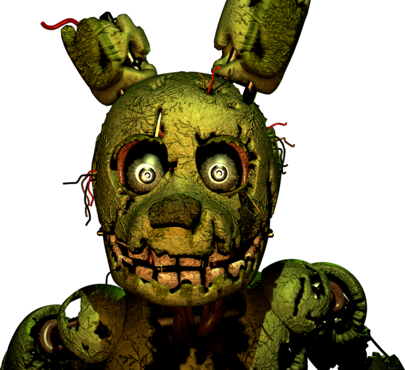 Springtrap Fnaf, HD Png Download PNG with transparent background