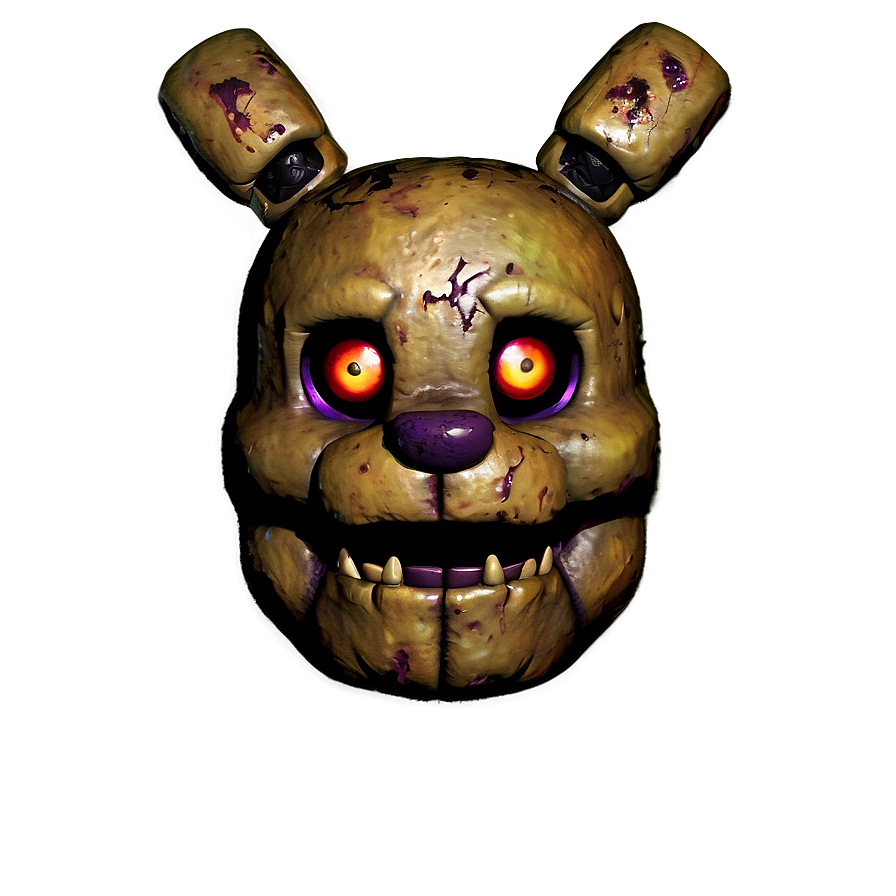 Springtrap Glowing Eyes Png Krj27