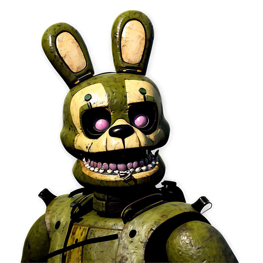 Springtrap Horror Expression Png Gen