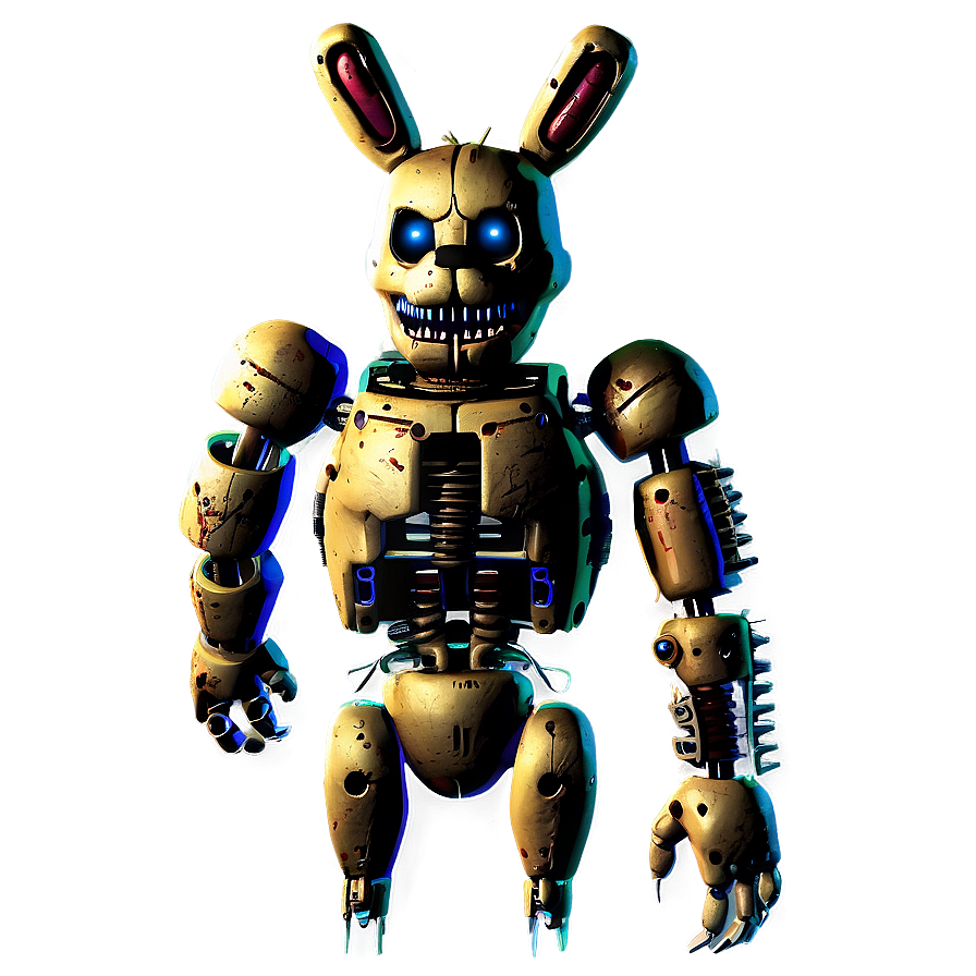 Springtrap In Detail Png Gec