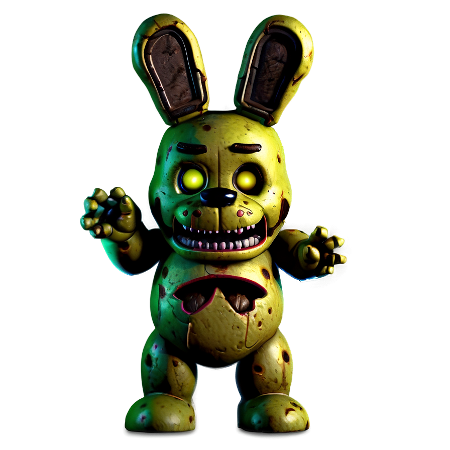 Springtrap's Menacing Look Png 24