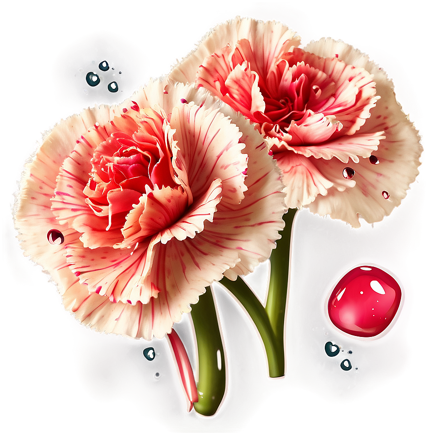 Sprinkled Carnation Petals Png Urr2