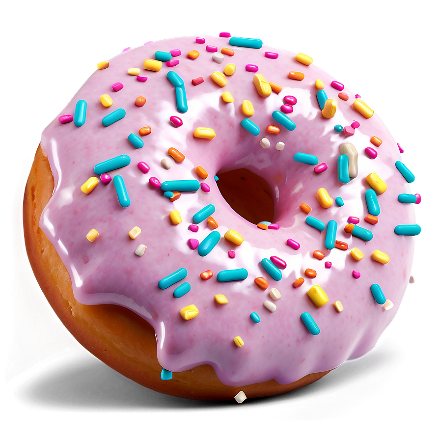 Sprinkled Donut Png Pyk