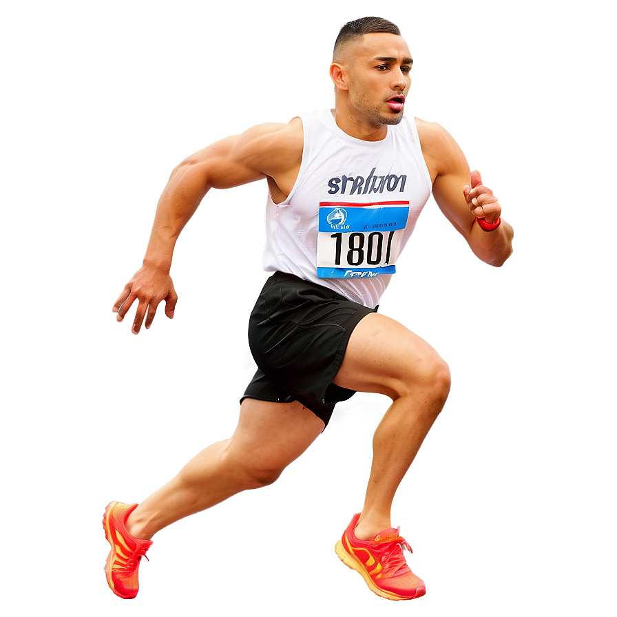 Sprint Running Race PNG syv PNG with transparent background