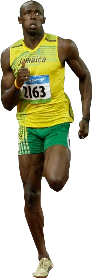 Usain Bolt Png Hd, Transparent Png PNG with transparent background