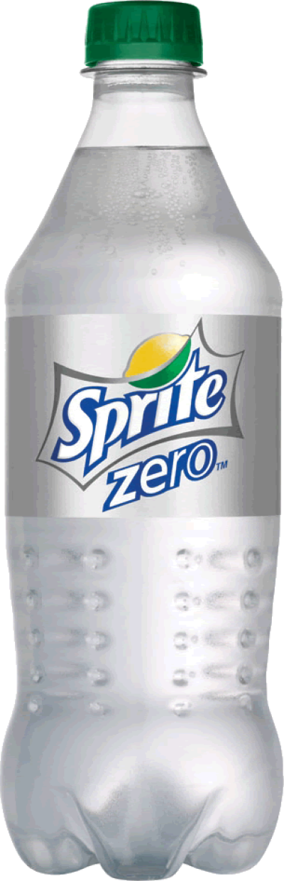 Sprite Zero Bottle Transparent Background