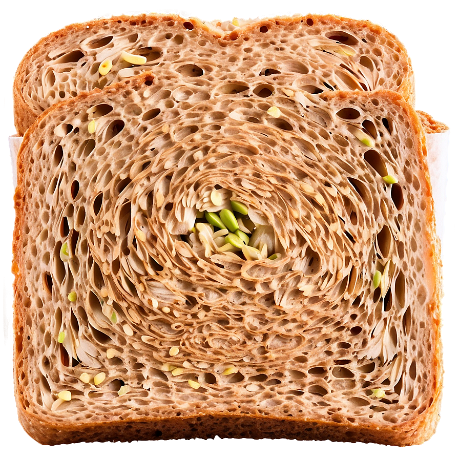 Sprouted Grain Bread Slice Png 06132024