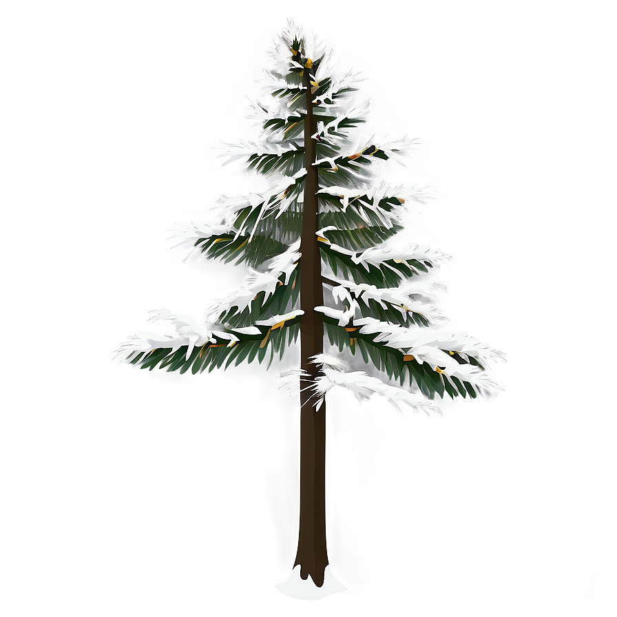 Spruce Tree With Falling Leaves Png Dle75