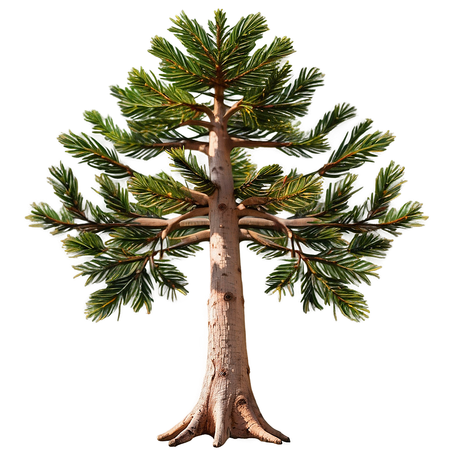 Spruce Tree With Root System Png Rgr