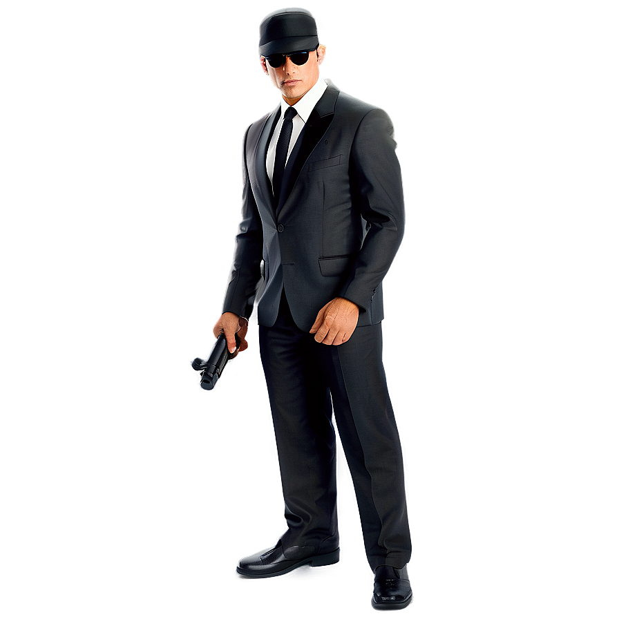 Spy Costume Png 34