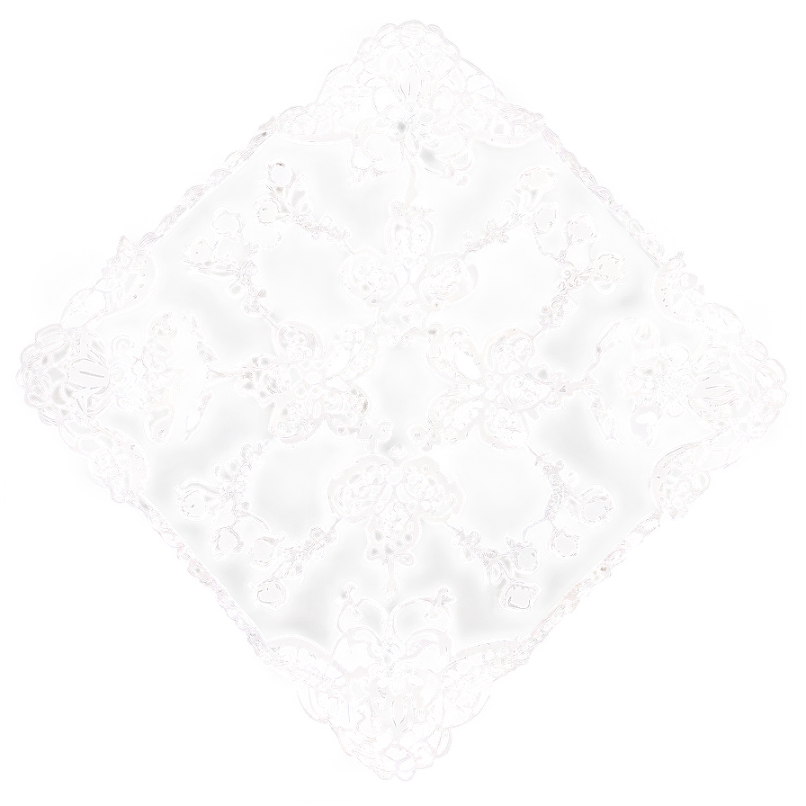 Square Doily Outline Png 35