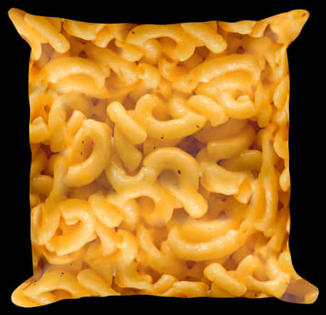 Square Macaroniand Cheese Pillow