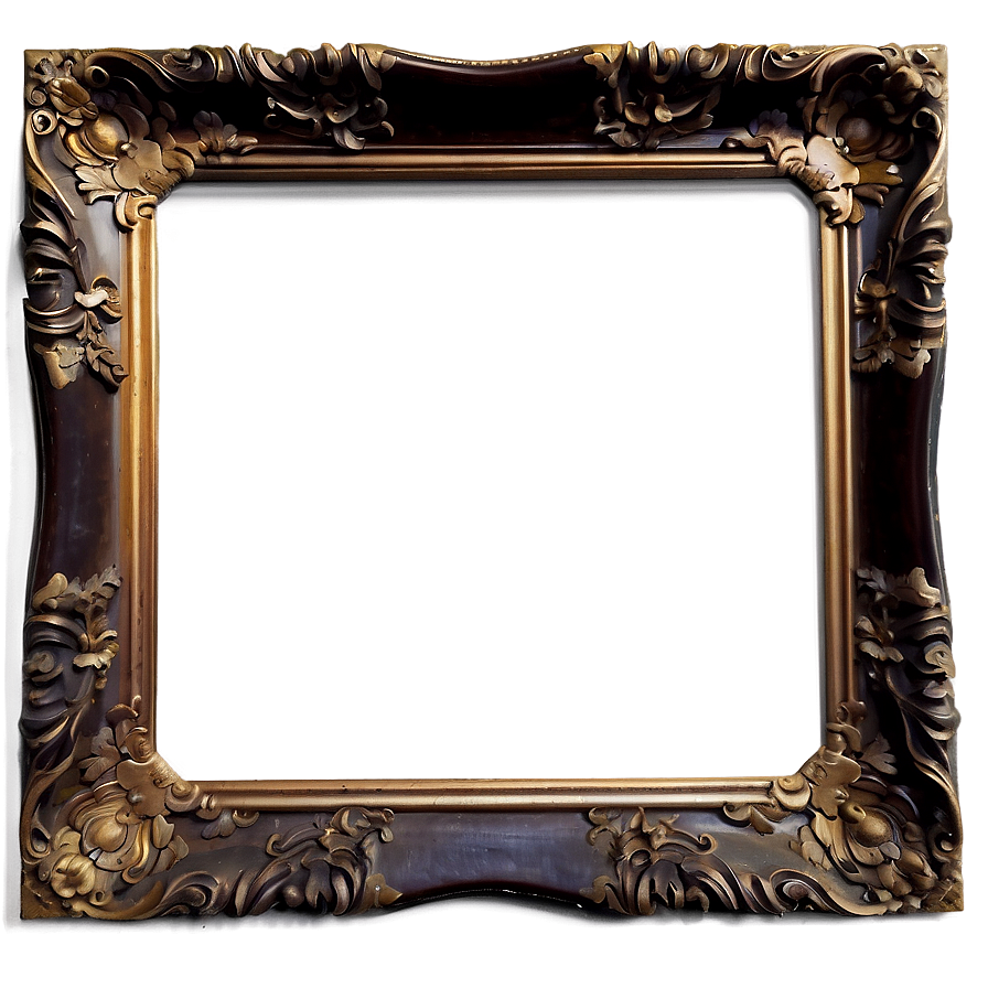 Square Ornate Frame Png 06272024