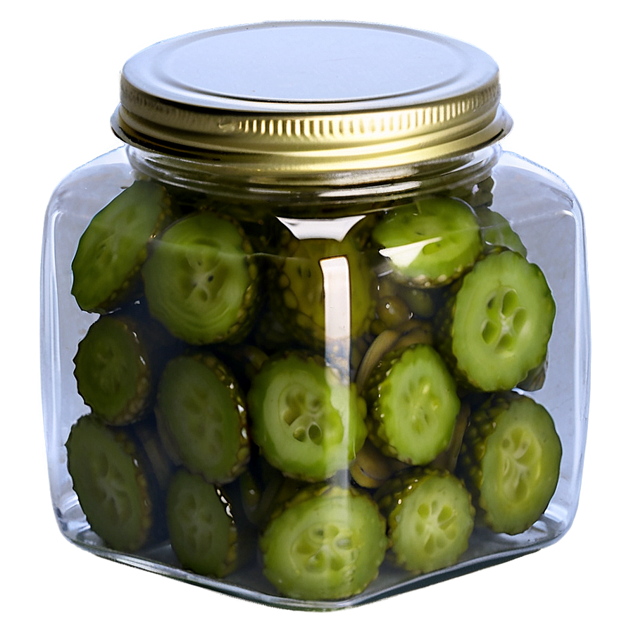 Square Pickle Jar Png 06212024