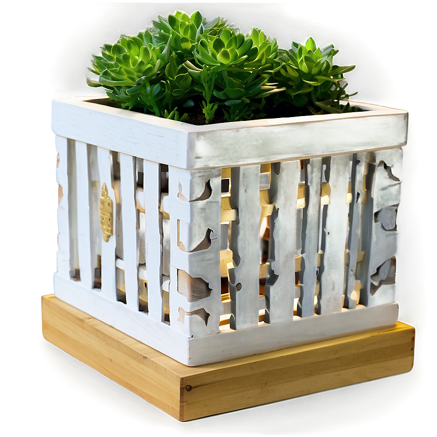 Square Planter Box Png 06282024