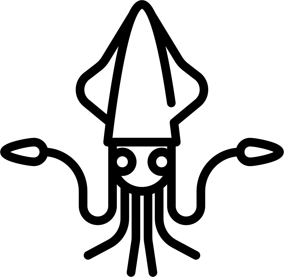 Big Squid - Free Icon Squid Png, Transparent Png PNG image with a transparent background, free high-resolution download
