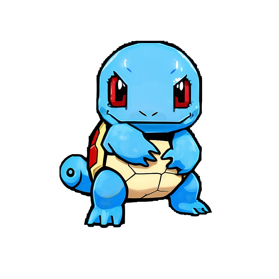 Squirtle 8-bit Art Png 05212024