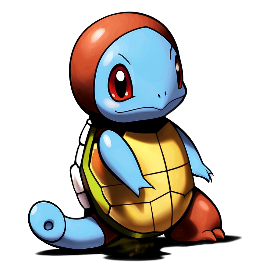 Squirtle Cartoon Character PNG box PNG with transparent background