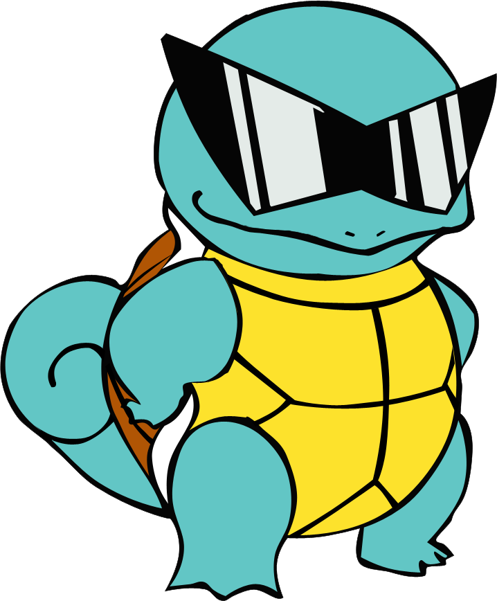 Squirtle Pikachu Pokémon Blastoise Charmander - Squirtle Squad, HD Png Download PNG with transparent background