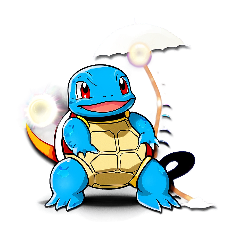 Squirtle Pokemon Fan Art PNG 05212024 PNG with transparent background