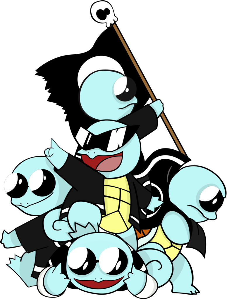 Squirtle Squad Png - Squirtle Squad Phone Background, Transparent Png PNG with transparent background