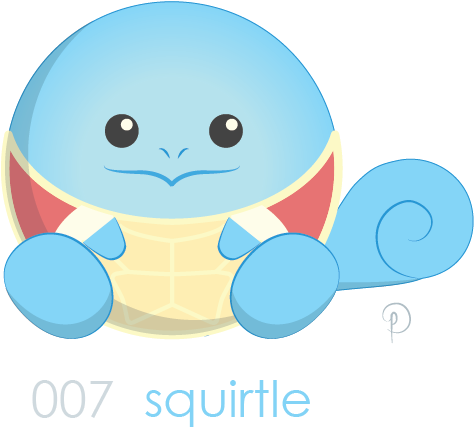 Squirtle Was In Fact, My First Starter, Ever - Cartoon, HD Png Download PNG with transparent background