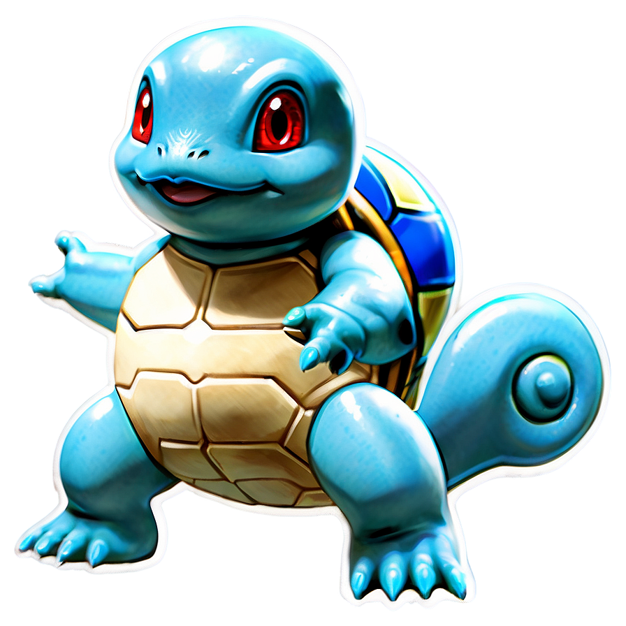 Squirtle With Water Gun Png 65