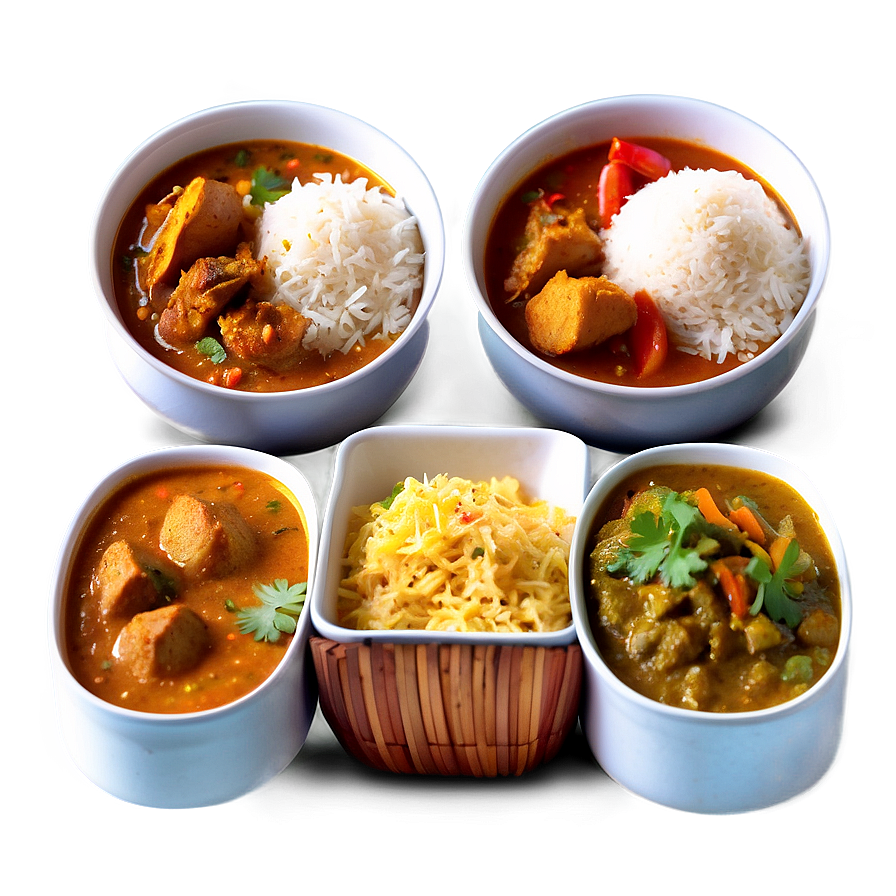 Sri Lankan Curry Feast Png Qnk65